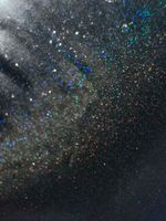 Блёстки Глиттеры 815-1.0мм - Ночной чёрный голографик - универсальные