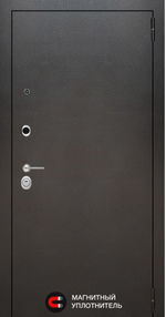 Дверь Входная Лабиринт Silver 11 - Белый софт металлическая