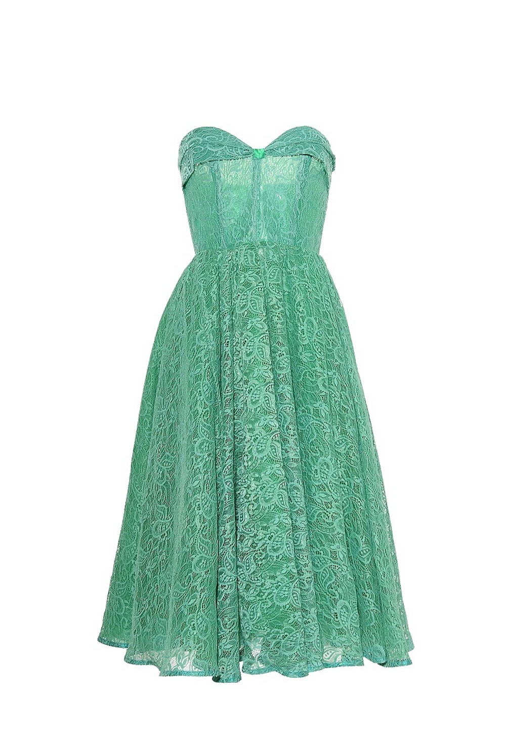 Платье кружевное на трикотажной основе 37-14SS