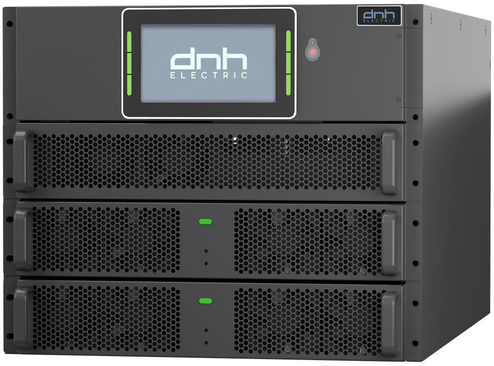 Силовой шкаф модульного ИБП DNH DRM04020, 40 кВА/40 кВт, 3:3ф, Rack Tower, 2 силовых модуля 20 кВА