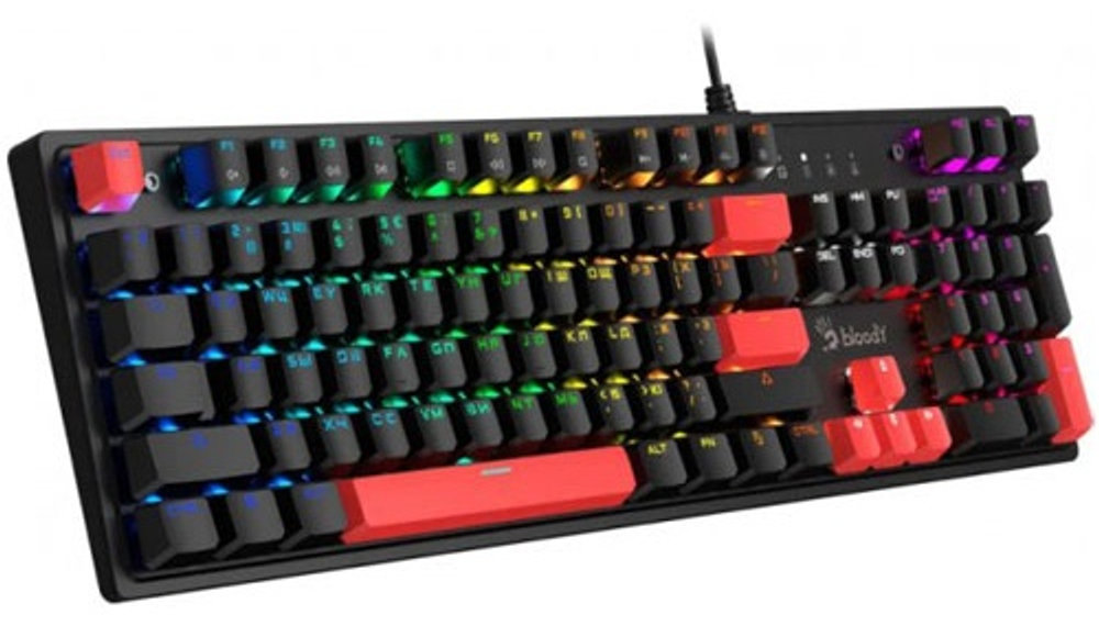 Клавиатура A4Tech Bloody S510R-Brown черный