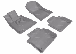 Коврики салона Sotra 3D Lux для Lexus GS250/350/450h RWD 2012- бежевые. Артикул STR74-00221