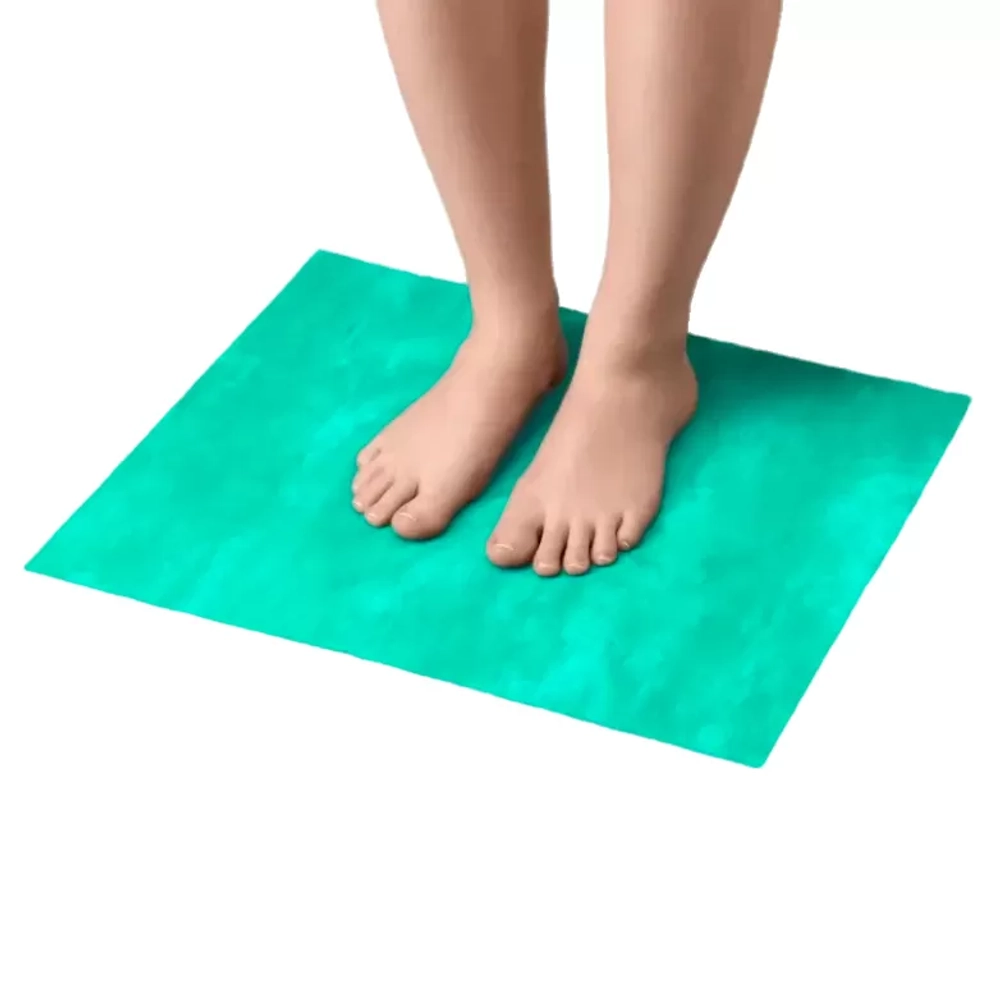 Коврик 40х50 спанбонд Чистовье 100 шт мятный