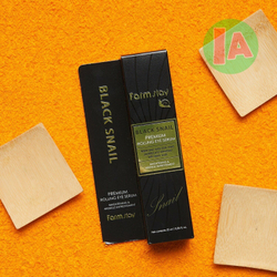 FarmStay Антивозрастная сыворотка для кожи вокруг глаз с муцином улитки Black Snail Premium Rolling Eye Serum 25 мл.