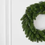 Рождественский венок «Сollier» (Литая хвоя) 60 см