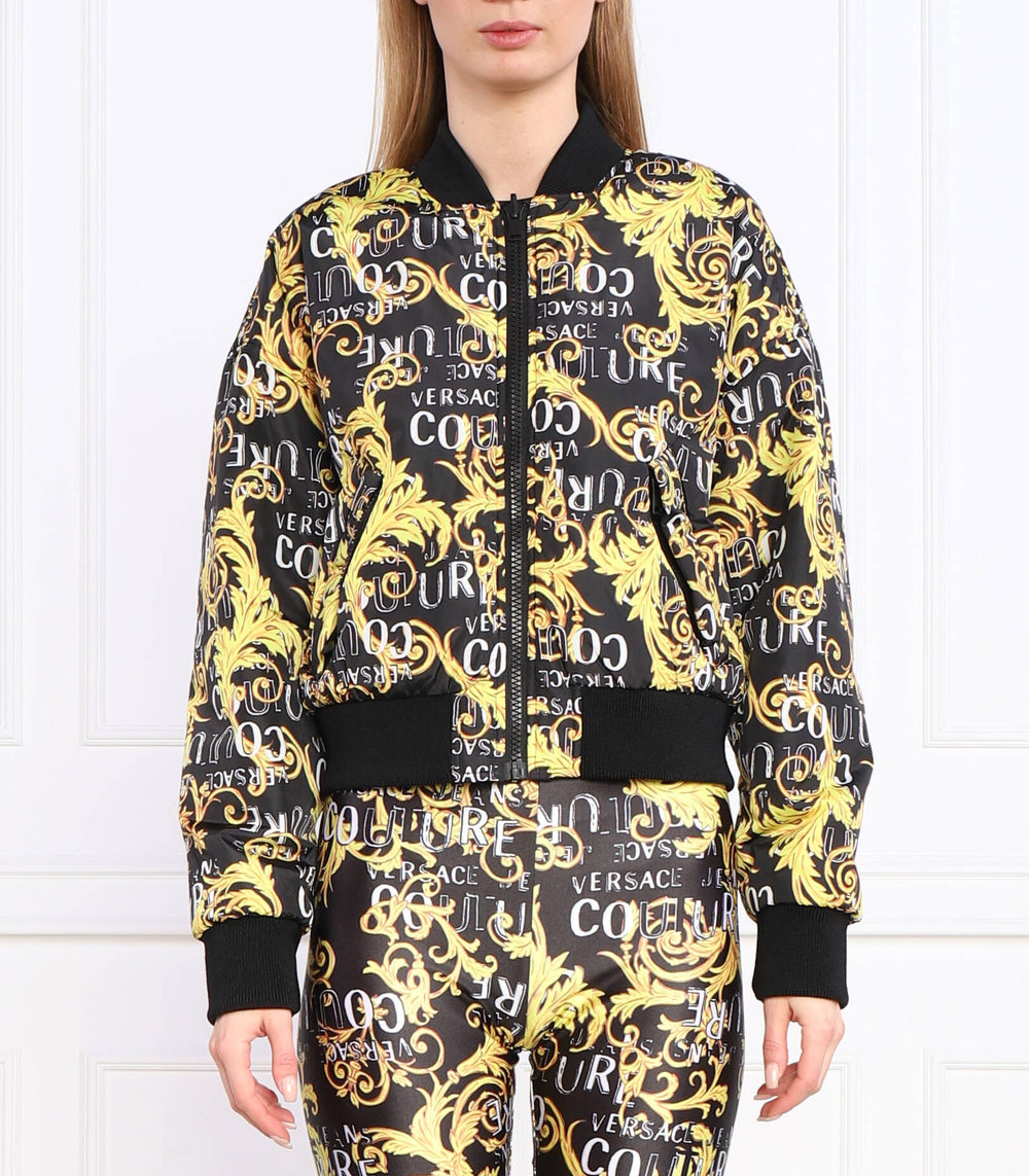 двухсторонняя куртка bomber Versace Jeans Couture - черный(74HAS408CQS51)