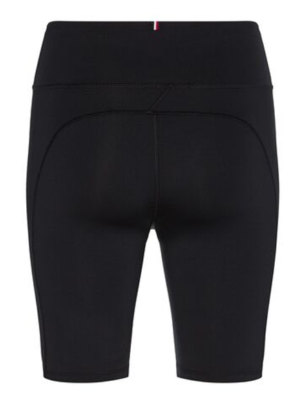 Женские теннисные шорты Tommy Hilfiger HW Fitted Short - black