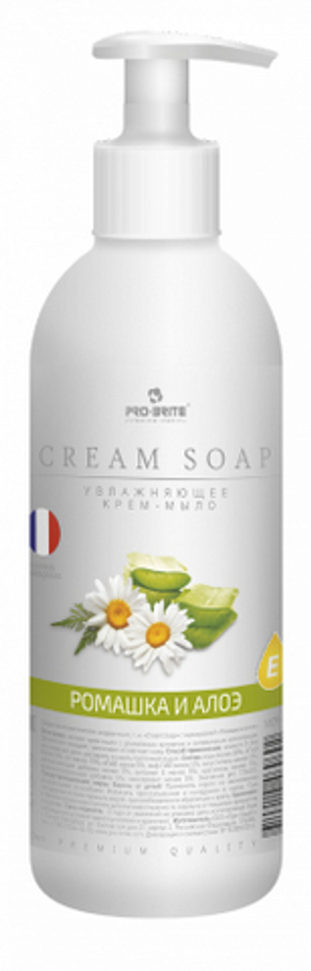 PRO-BRITE CREAM SOAP "Ромашка и алоэ", 0,5 л