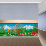 Фотообои для детского сада Весна-лето 017