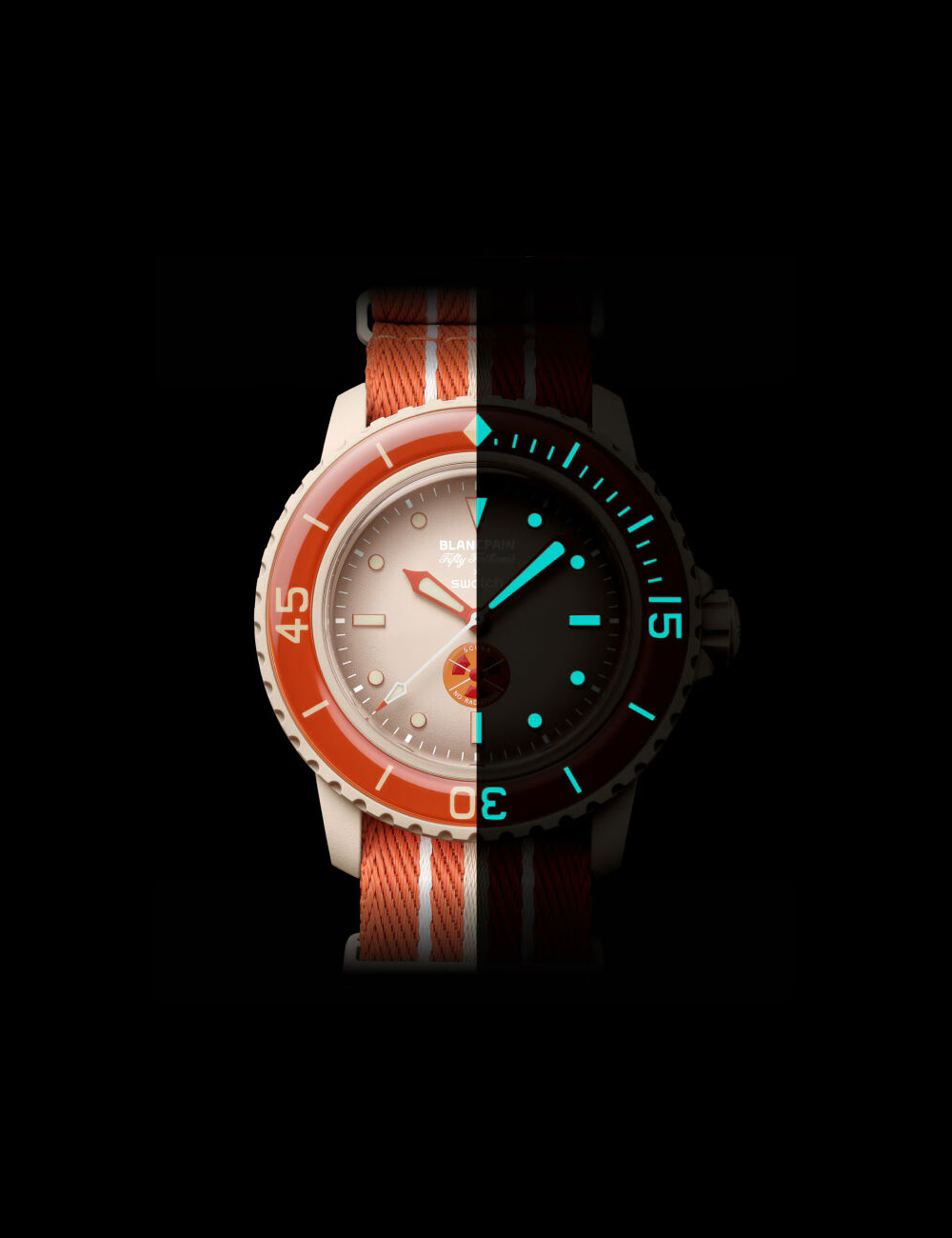 Наручные часы Blancpain X Swatch Arctic Ocean