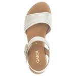 Gabor One Strap Sandals 4cm Women"s Silver