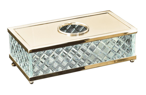 Boheme Салфетница ЗОЛОТО Crystal Luxury Options