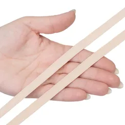 Резинка отделочная бежевая 10 мм (цв. 126), 628/10