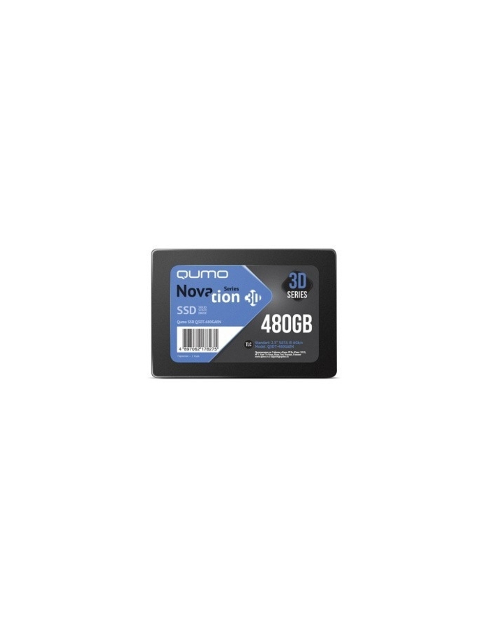 SSD диск QUMO SSD 480GB QM Novation Q3DT-480GAEN (SATA3.0)