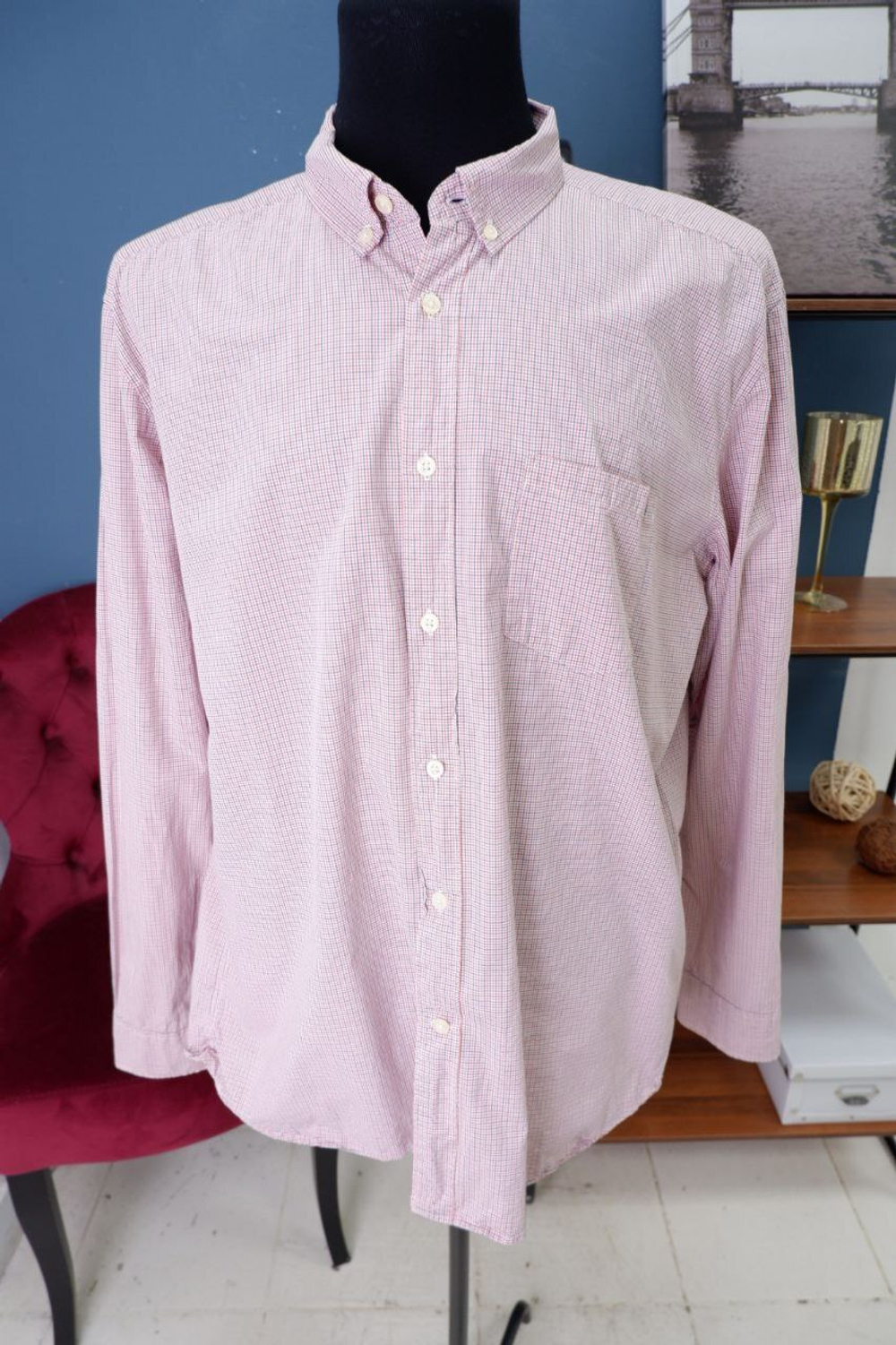 Рубашка H&M светлая 60 размер