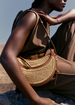 POLENE СУМКА NUMERO DIX, РАФИЯ