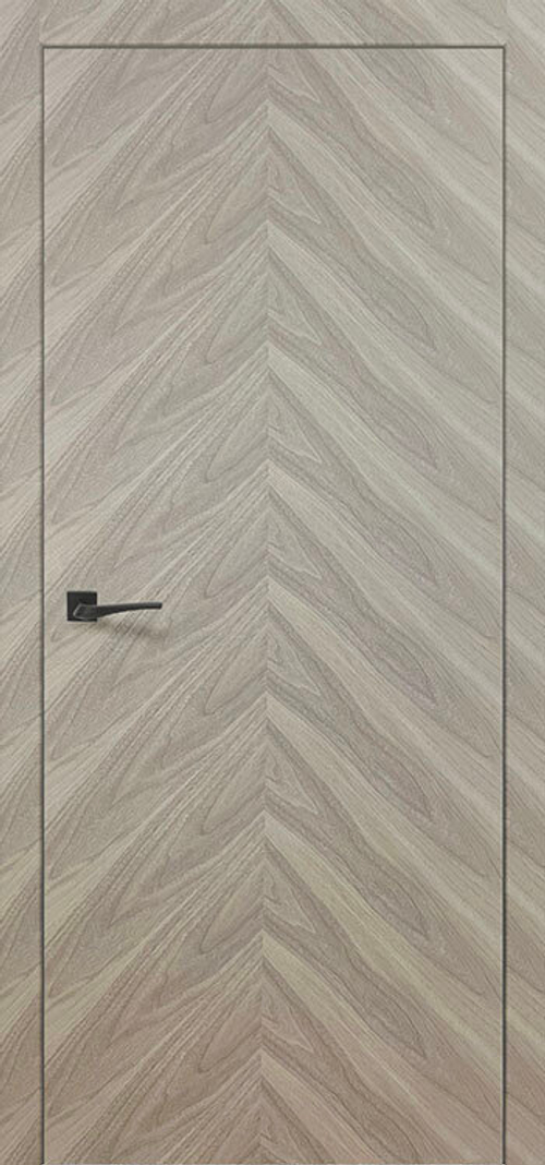 Межкомнатная дверь Диагональ / Цвет Американский орех / Двери Верда