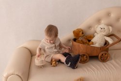 Детские пинетки из натуральной овчины