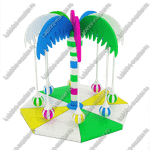 Электрическая карусель детская 4KIDS "Кокосовая пальма"