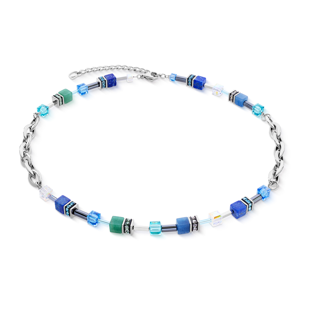 Колье Coeur de Lion Blue-Green 4524/10-0705
