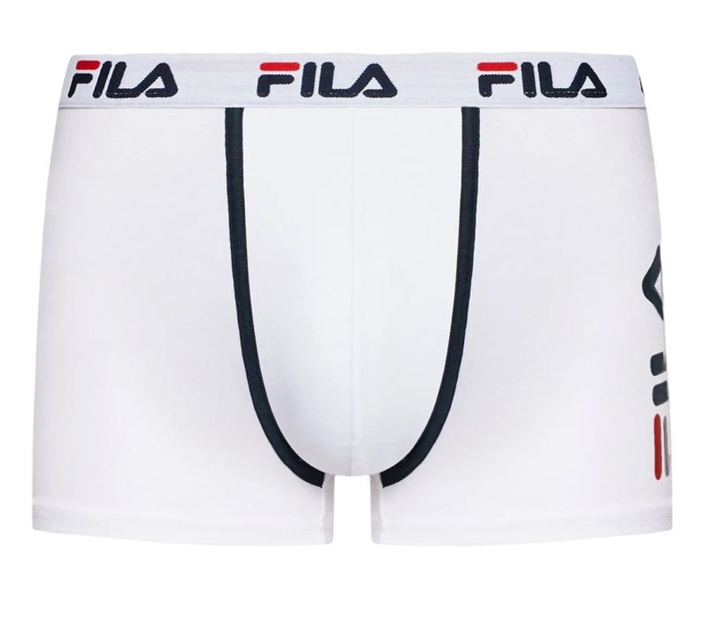 Мужские спортивные боксеры Fila Man Boxer 2P - белый
