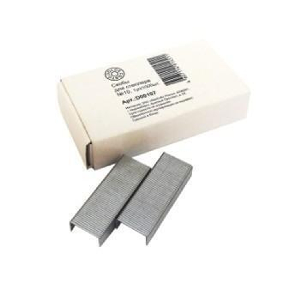 Скобы для степлера №10 1000шт (DOLCE COSTO)