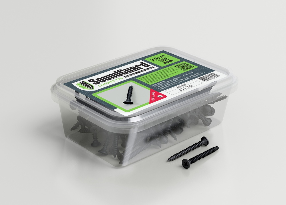 Саморез SoundGuard XTN 3,9 х 41(уп.200шт)