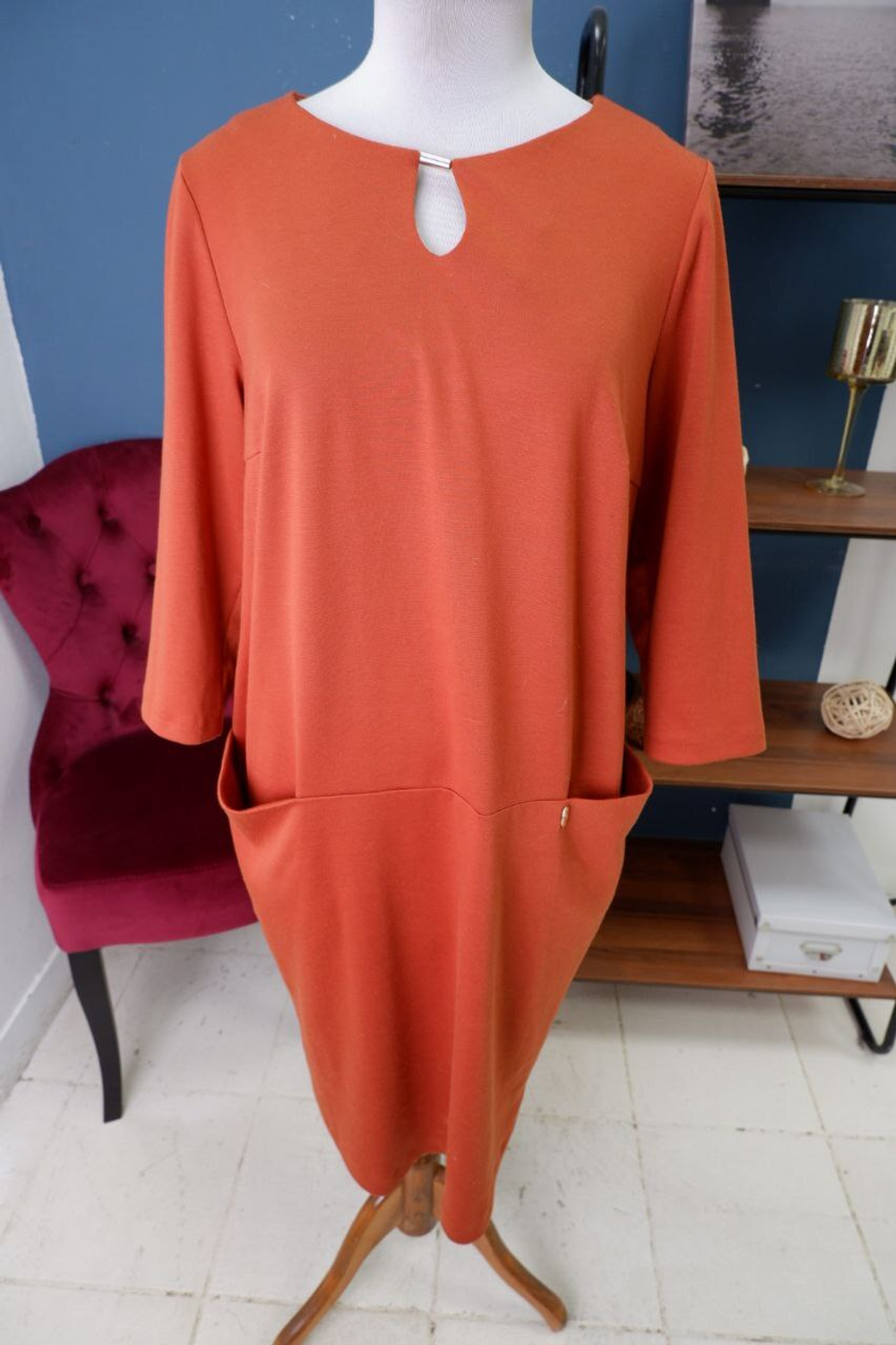 Платье Forus однотонное 50 размер