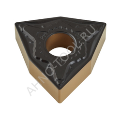 Пластина твердосплавная ISO WNMG080404-PMA ACP10E AHNO по стали, чистовая