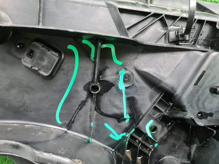 Диффузор с вентиляторами Fiat Ducato 3 (2006-н.в.)