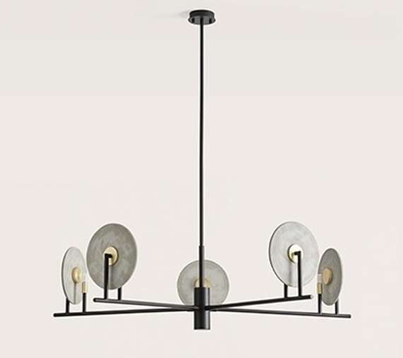 Люстра Erto 5L c керамическими дисками 1097/20