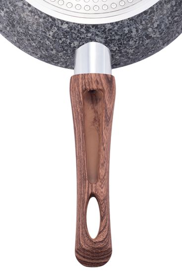 Сковорода 24 см. из алюминия Kamille KM-4161 с гранитным покрытием