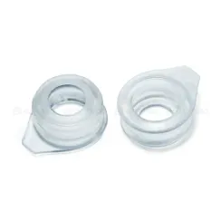 Dynamic Ear Company Silicone Pressor With Tag Clear