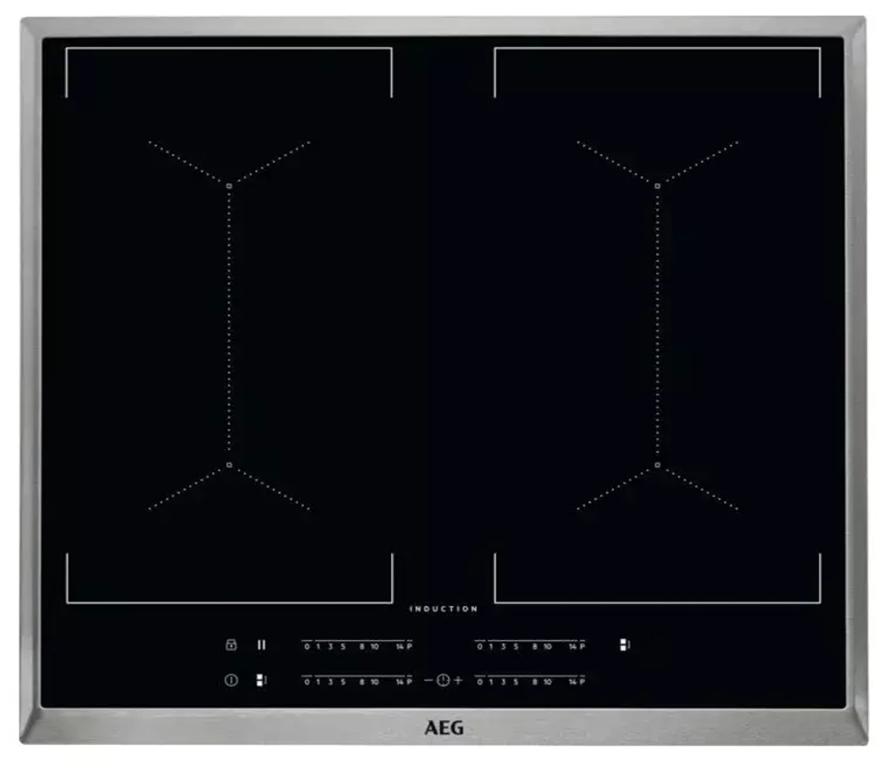 Встраиваемая индукционная варочная панель AEG IKE64450XB
