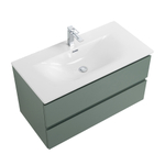 Тумба с раковиной подвесная BelBagno KRAFT-800-2C-SO-VO Еловый матовый, раковина белая BB-8099-80