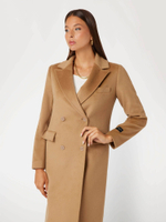 Шерстяное пальто ROXI Marciano Guess - коричневый(4BGL07 7045A)