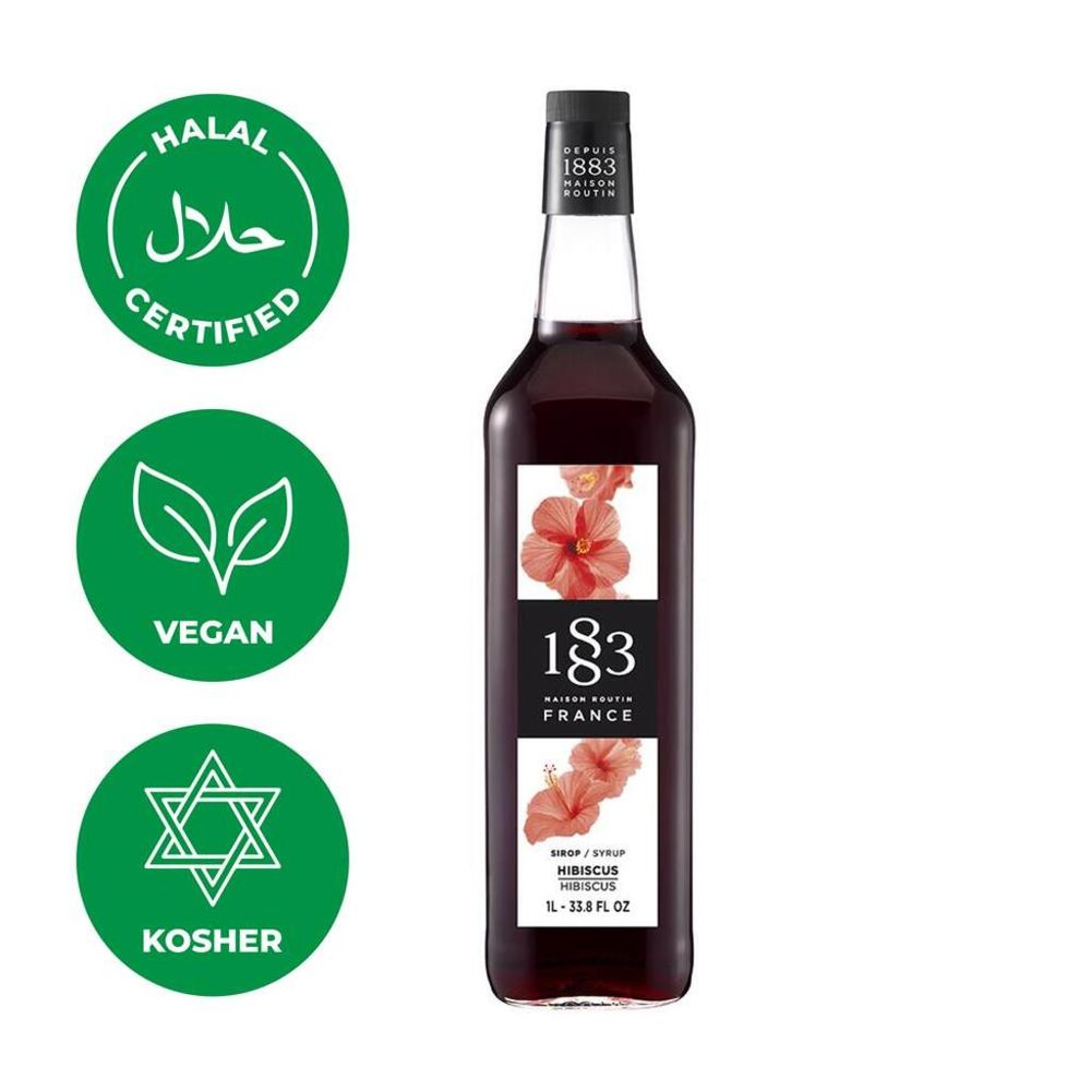 Сироп Гибискус 1л 1883 Maison Routin