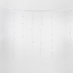 ULD-B6007-200-STK MULTI IP44 Бахрома светодиодная со статическим свечением. 6м. Соединяемая. 200 светодиодов. Разноцветный свет. Провод прозрачный. ТМ Uniel