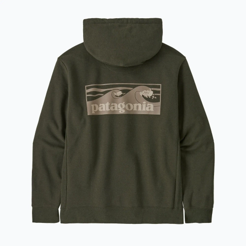 Худи Patagonia Boardshort Logo Uprisal Hoody basin green