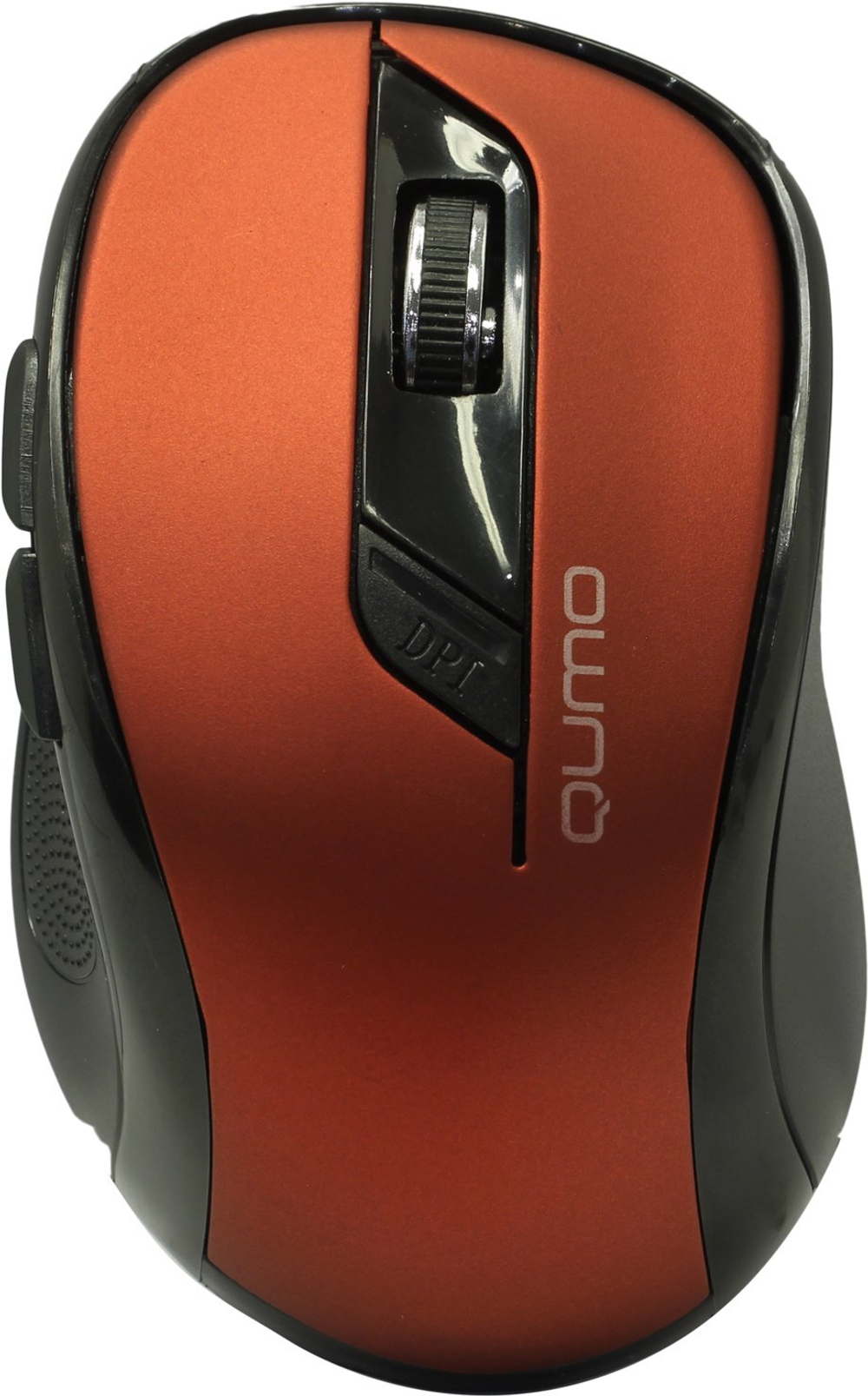 QUMO Wireless Optical Mouse &lt;Office Line Red M62&gt; (RTL)  USB 6btn+Roll,  беспроводная