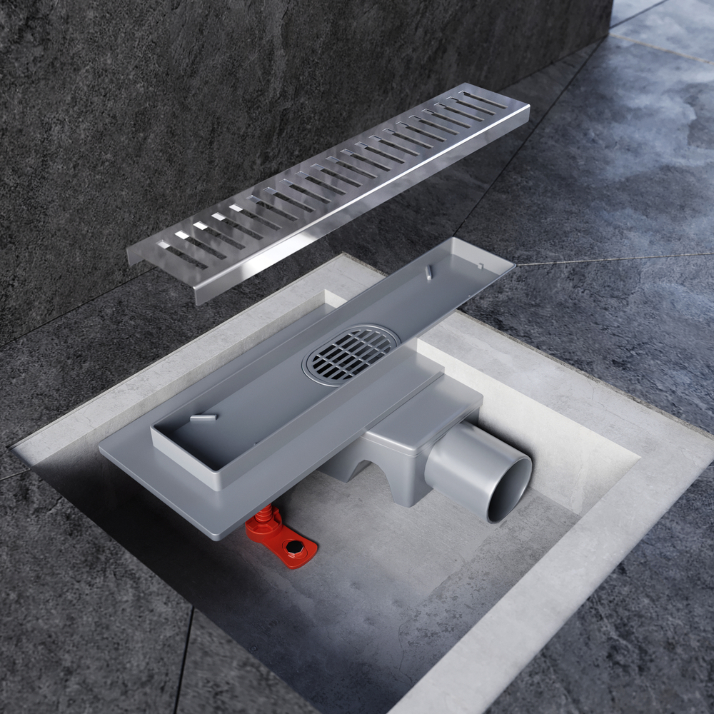 Душевой трап (лоток) EWRIKA 8600530 30 см, с сифоном