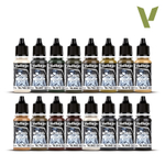 Model Color Set: German AFV Colors WWII (16)