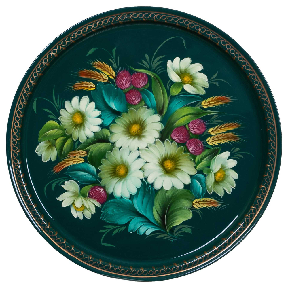 Zhostovo metal tray A9D02112023097