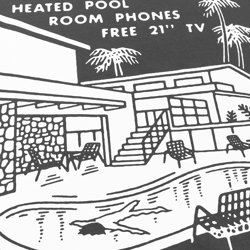 Футболка HAIDED HEATED POOL Shadow Grey