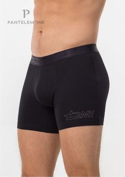 Трусы мужские боксеры удлинённые Pantelemone PMHL-1541, черный