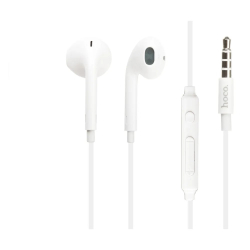 Гарнитура "3,5 мм" Jack Hoco M55 (вкладыши) Белый