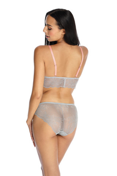 Бюстгальтер M-3442-0 Pure Szary MAT