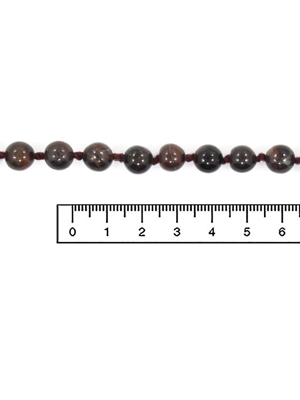 Бусы из бычьего глаза bgbu001-8