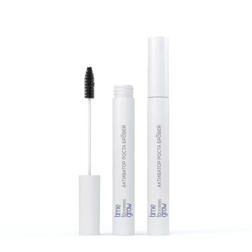 TIME TO GROW АКТИВАТОР РОСТА БРОВЕЙ Современные пептиды и факторы роста для восстановления и сохранения густоты бровей