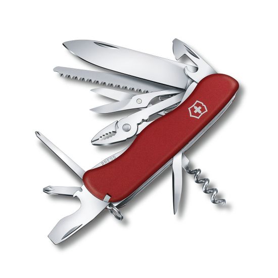 Складной нож Victorinox 0.8543 Hercules c клинком из стали X55CrMo14, рукоять ABS-пластик